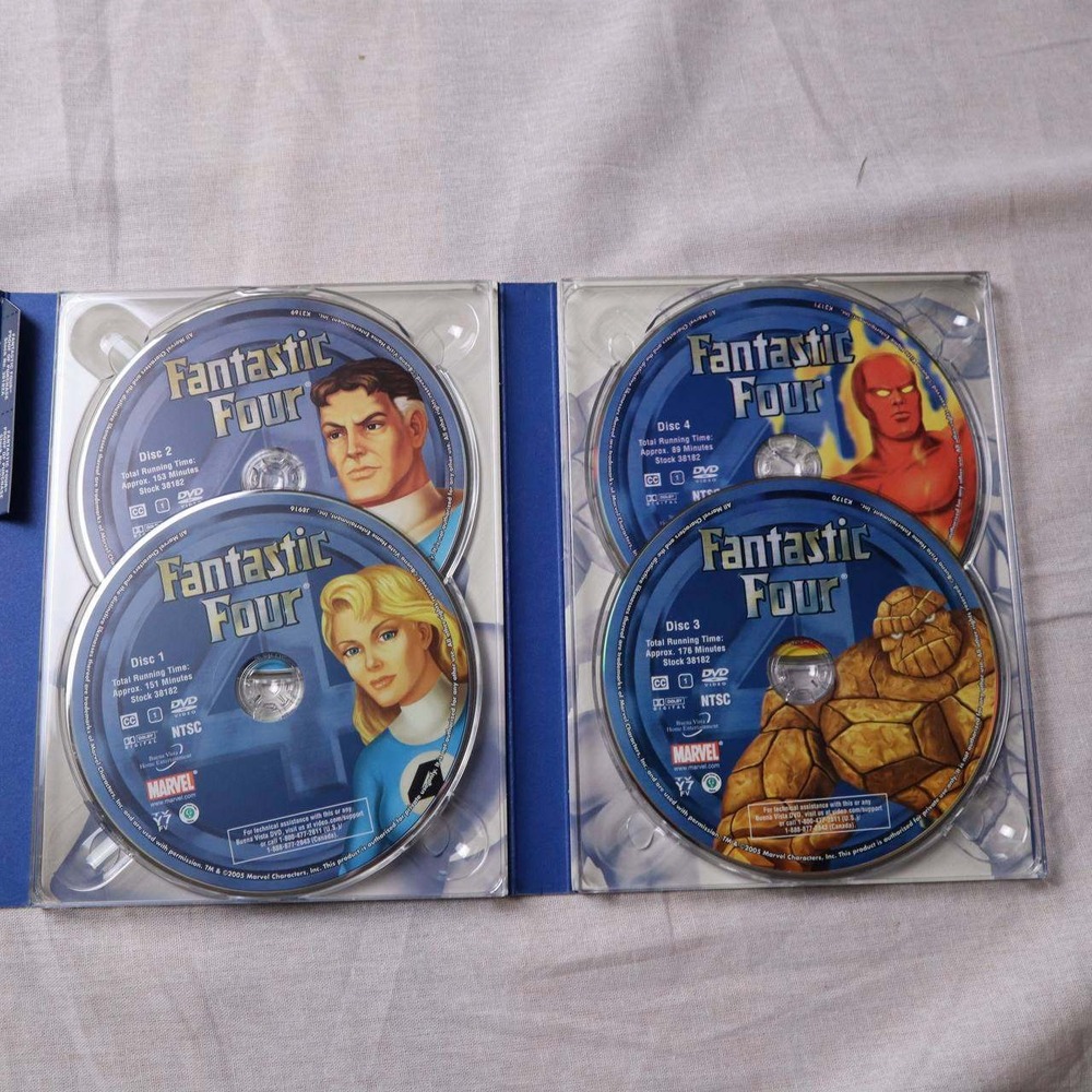 Fantastic Four The Complete 1994-95 Animated Series 4 Disc DVD Box Set - Picture 6 of 6
